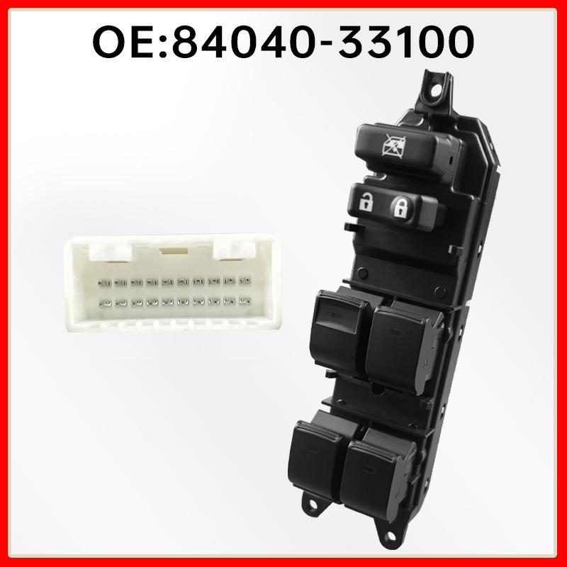 84040-33100 fits power window regulators in Toyota Reiz, Prado, Crown, Prius, and Land Cruiser.