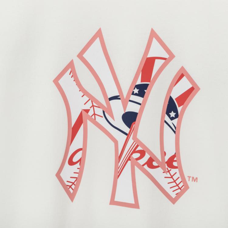 New Era SS22 Logo Print Crew Neck T-Shirt Unisex Tops White 13086564