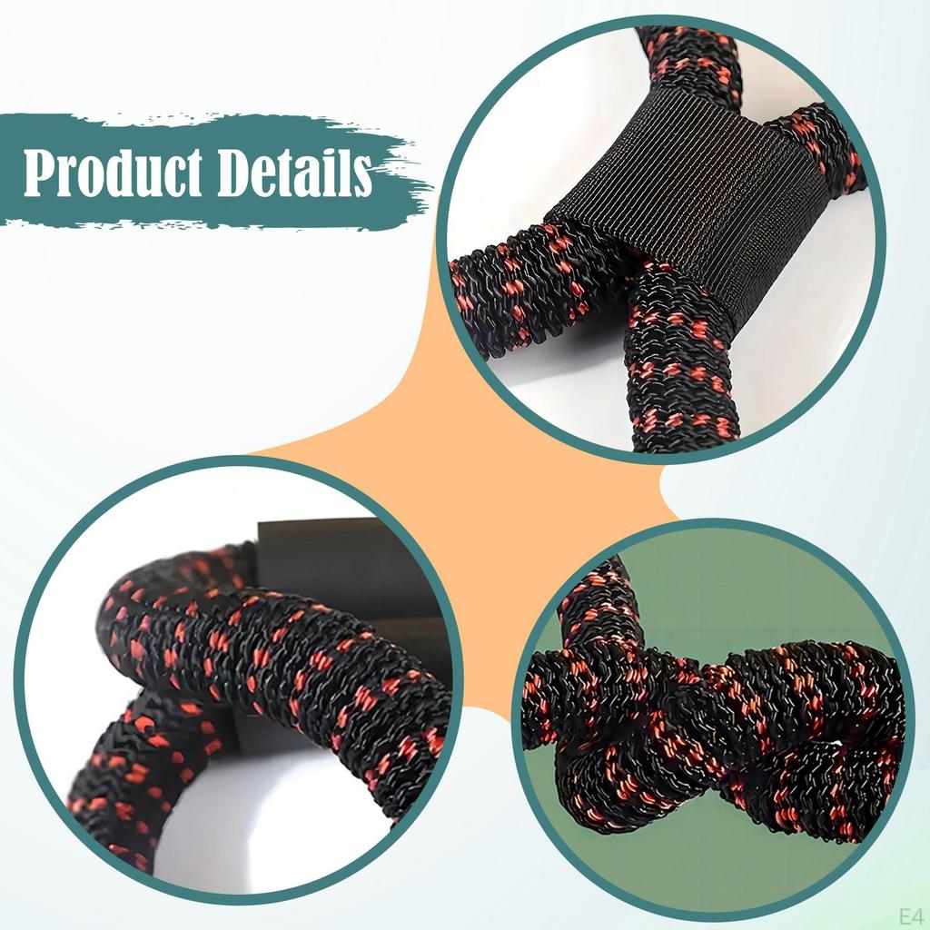8 Shape Resistance Band Arm Exerciser Foot Leg Hand Stretcher for Men Women Fitness Pull Rope