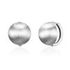 GEIGER Schmuck Silber Runde Kugel Matt One-Touch Ohrringe GISVEE149