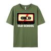 Old School Cassette Music Tape Unisex T Shirts High Quality T Shirt Graphic Cotton Short Sleeve Mother's Day