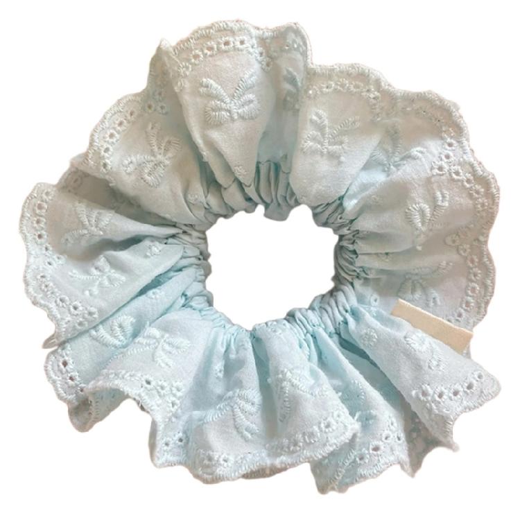 Fashionable Hair Scrunchies Double layer Elastic Hairbands Hair Accessories