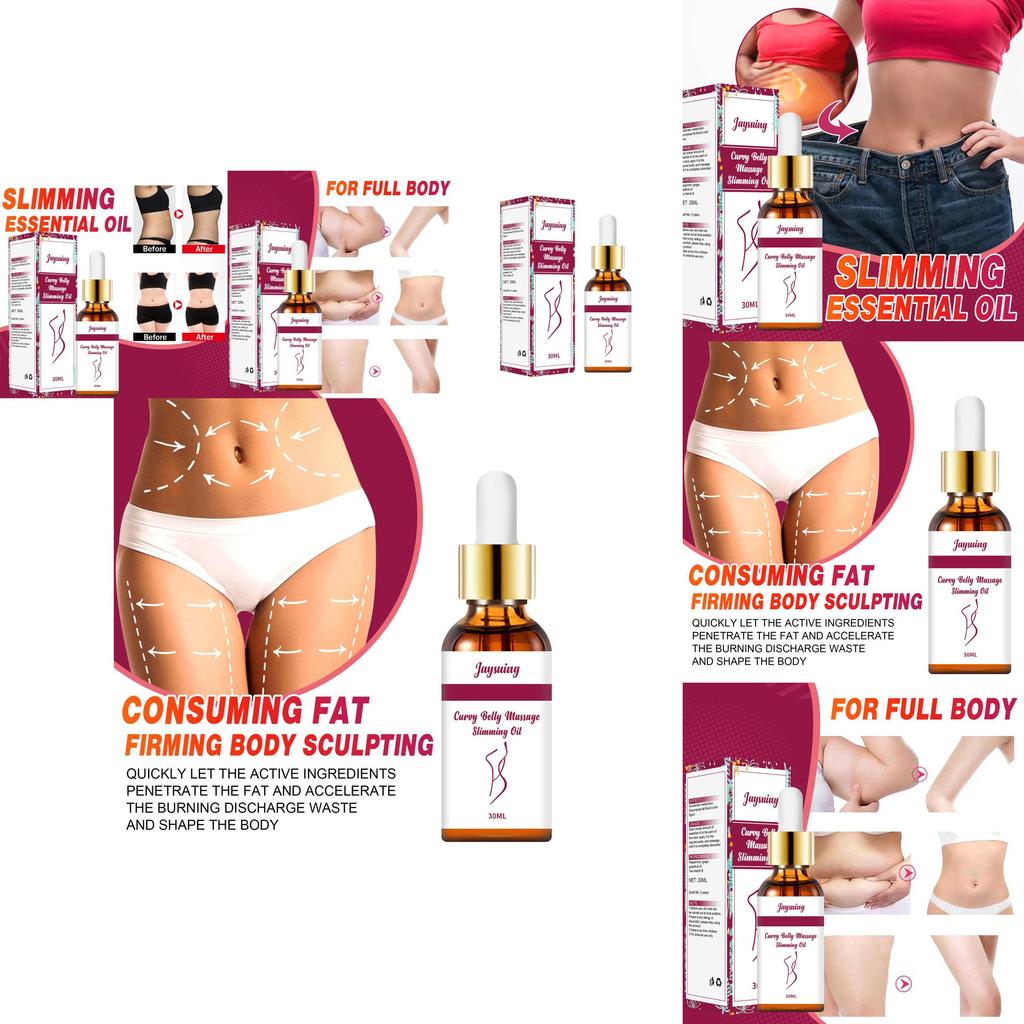 Jaysuing Slimming Essential Oils For Body Shaping And Tummy Reduction 30ml