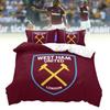 West Ham United Digital Print Bedding Set With Reactive Dyeing For Modern Bedroom Decor