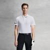 Fila Golf Series Fashion Simple Basic Sports Training Golf Versatile Comfortable Knitted Short Sleeve Polo Shirt Men Tops Jade-White A11M625102FWT