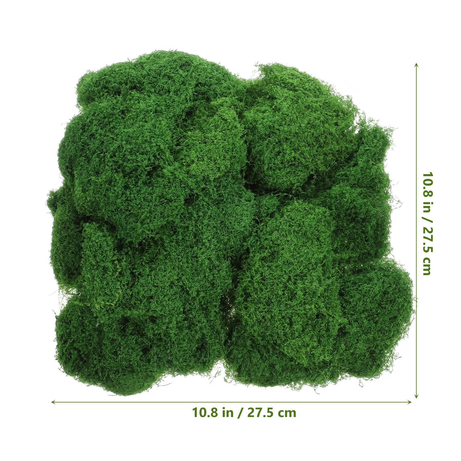 

1 Set Realistic Artificial For Wall Decor Indoor Plants Diy Simulation Faux Moss Craft Home Decor Terrarium Plant Arrangement зелёный
