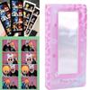 Y2K PVC Card Cover Korean Photocard Album Keychain Pendant Card Protective Case  Girls Gift