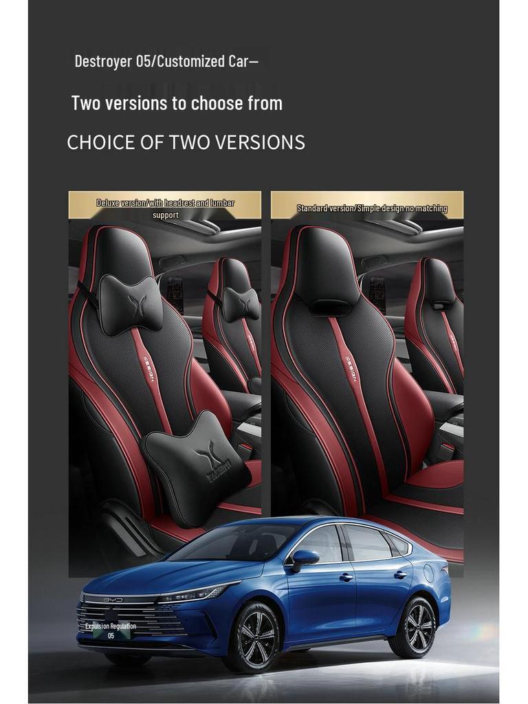 BYD Destroyer 05 All-Season Leather Car Seat Covers - Full Coverage and Custom Fit