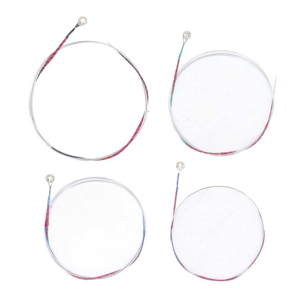 4PCS Set Violin String Set Chrome Steel Nylon Universal Violin String Replacement for Student and Beginner