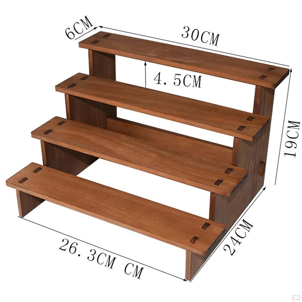 Supatmul Acryl Display Ständer - 3-stufig Für Kosmetik & Deko