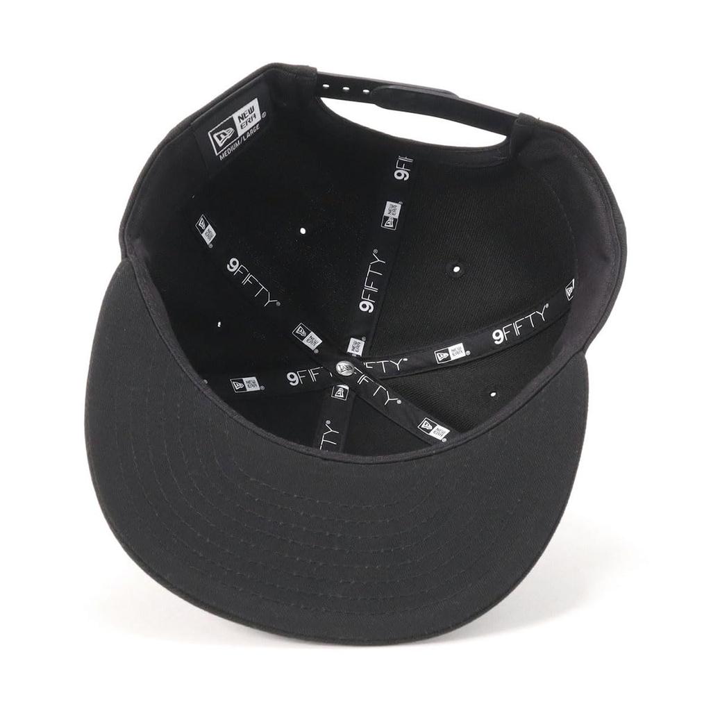[New Era] New Era Cap 9FIFTY 14550962 N840NF307 BlackGold Black Metal Plate ONSPOTZ Exclusive Men's Women's Hat Snapback 950 Stylish Street Brand
