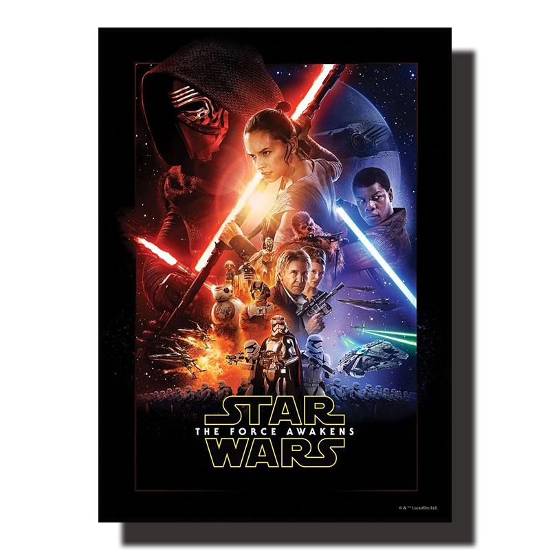 Star Wars Leinwand Dekoratives Gemälde Filmkunst Wandbild Retro Poster Moderne Heimwanddekoration Geschenk und Druck Ästhetik