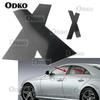 Car Pillar Posts Decoration Window Molding Cover Stickers Fit For MERCEDES CLS C219 2006-2011 Auto Styling