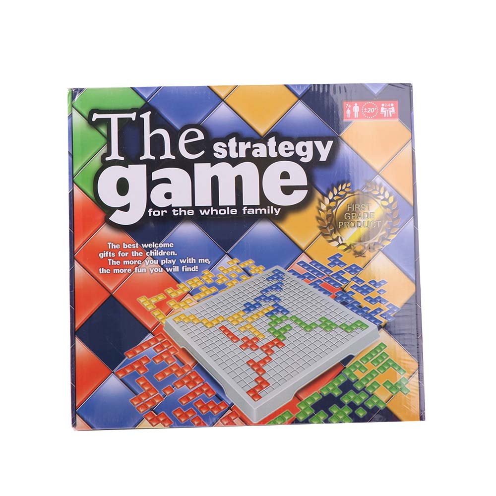 Squares Game Jigsaw Russia Puzzle block 4-Person Family Fun Strategy Game Blokus Board Puzzle Entertainment Blokus Board Game