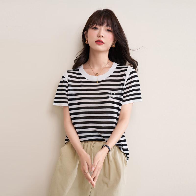 

Mocana Women s Short Sleeve Knit Top One Size