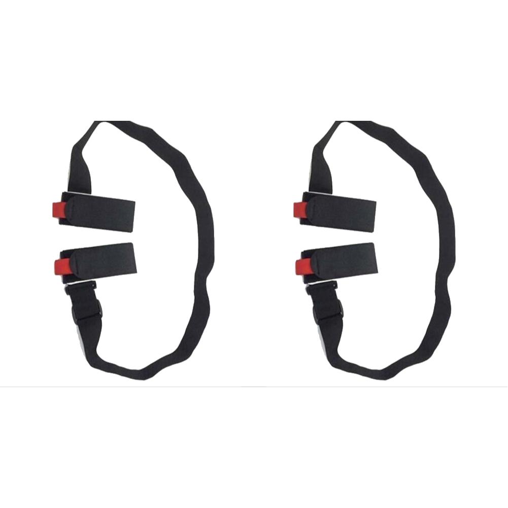 1/2Pcs Skiing Strap Adjustable Skiing Pole Shoulder Hand Carrier Lash Handle Straps Porter Hook-loop Protecting For Ski Board