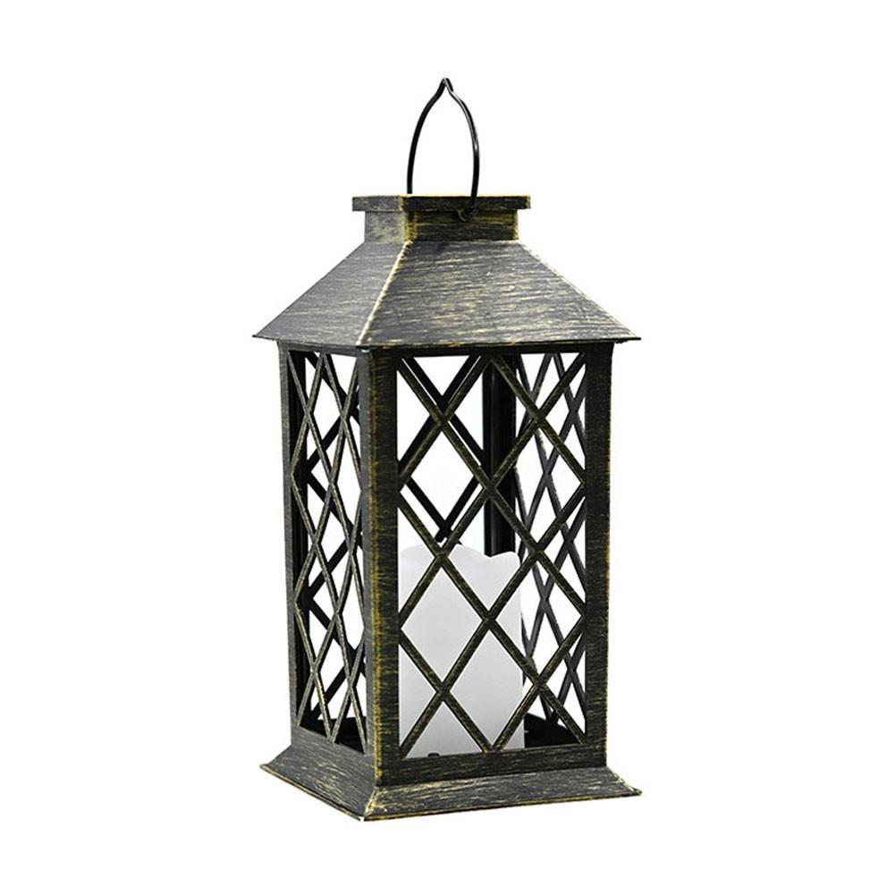 Solar Lantern Flickering Candle LED Polycrystalline Solar Panel
