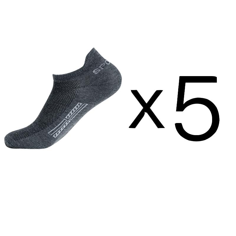 5 Paar Herren Baumwoll-Mesh-Socken Low Top Unsichtbare Knöchelsocken Bequeme atmungsaktive Sport-Freizeitsocken Zuhause Reisen Outdoor