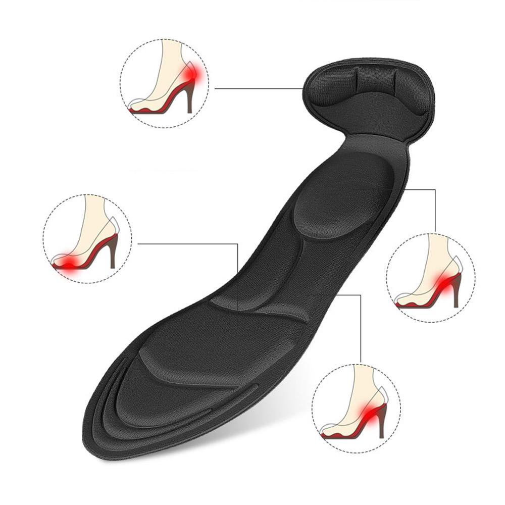 Anti-slip Thickening Pad Massage Insoles Shoes High-heeled