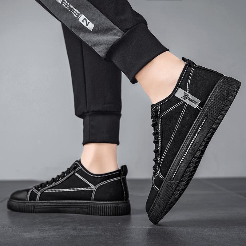 Fashio Men Casual Shoes Comfortable Canvas Shoes Lightweight Walking Sneakers Breathable Board Shoes Driving Shoes Zapato Hombre