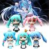 5pcs Miku Hatsune Q Version Model Toy Cartoon Children Cake Decoration Baking