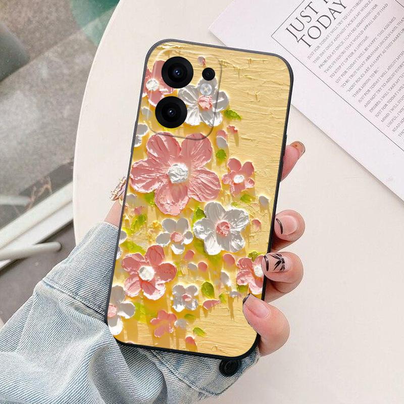 For Oppo Reno13 F 4G 5G Case Reno 13 Pro Cover Soft Slim Phone Case For Oppo Reno13 13F reno13F Back Cover Astronaut Painted