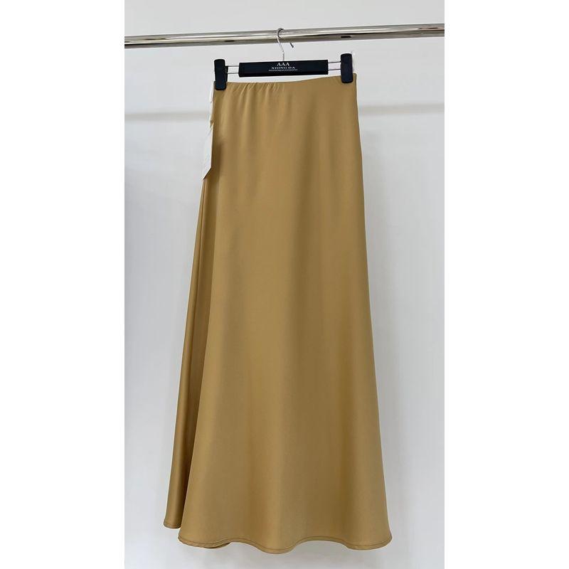 

Sheath Small Acetate Satin Fishtail Skirt Yellow regular S