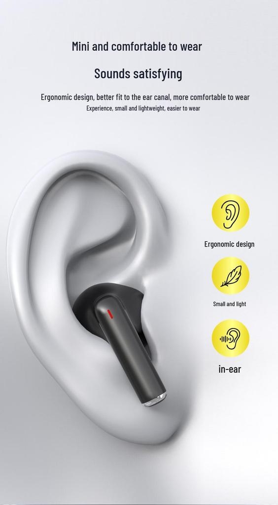 Bluetooth Wireless Earbuds: HD Sound, Long Battery Life, True Wireless In-Ear Headphones
