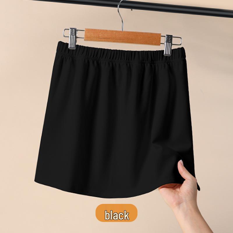 

Layered Sweatshirt and White Skirt Set - Hip-Covering Spring/Autumn Style XL (Recommended for 113-150 lbs)