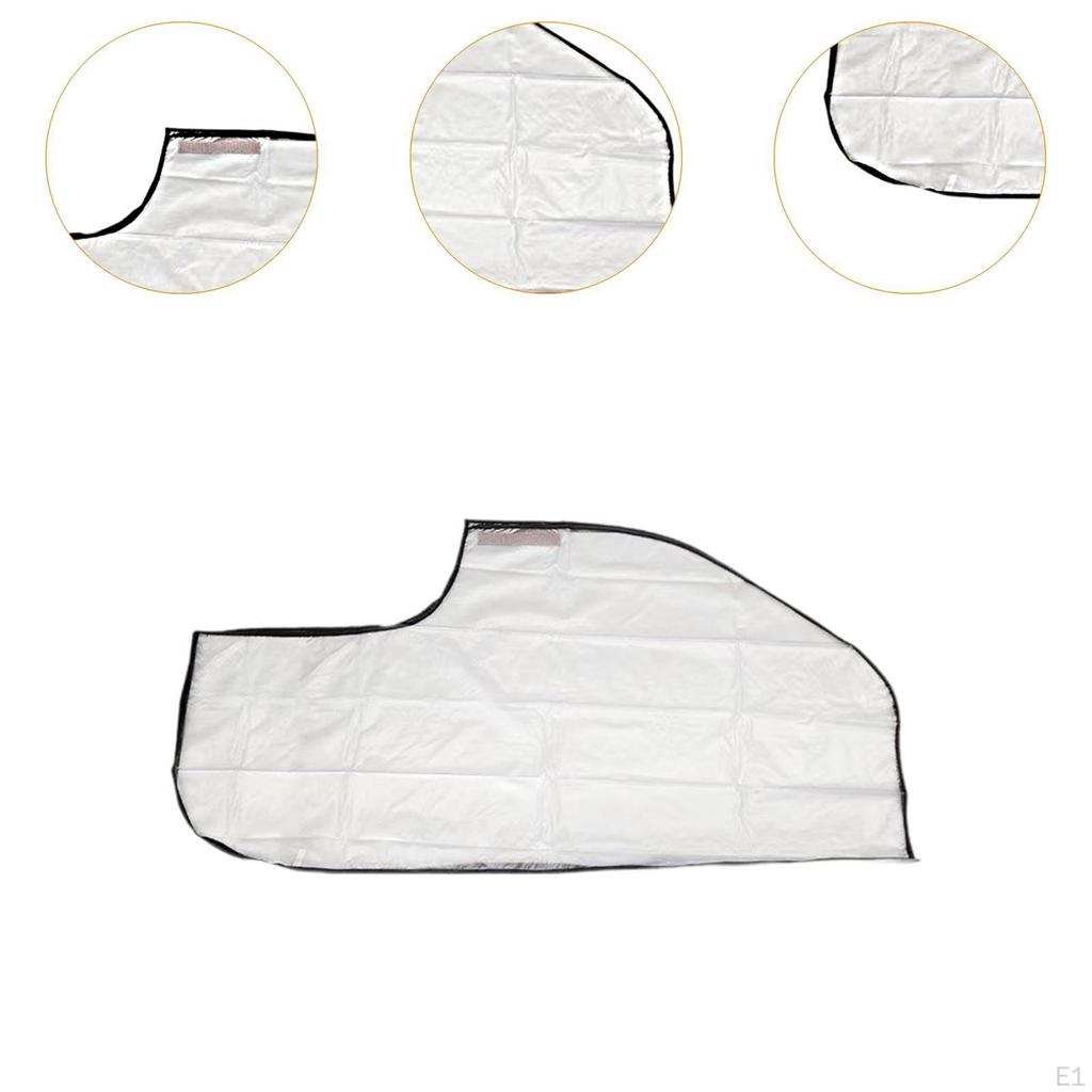 Capa de chuva para bolsa de golfe, protetor portátil, capa de chuva de PVC para tacos