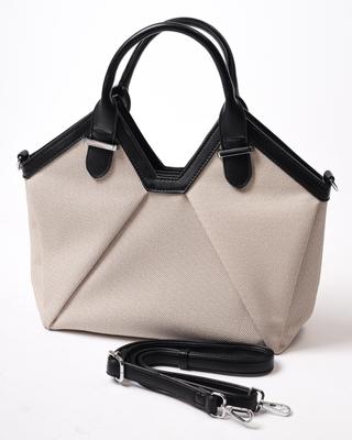 Women's Bag Polina&Eiterou 6059 Milk Textile