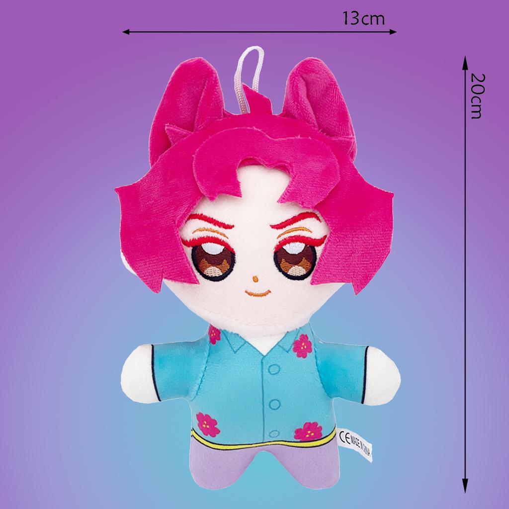 New Trending Plush Toy Kpop Demon Hunters Rumi Mira Zoey Tiger Animal Stuffed Toys Boy Band Anime Figure Plush Toy For Fans Gift