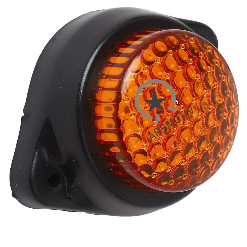 2 STÜCK LED Markierungsleuchten Bernstein 12V Wasserdicht Anhänger Seitenmarkierungsleuchten für Sattelzug Freightliner Cargo Universal Passform