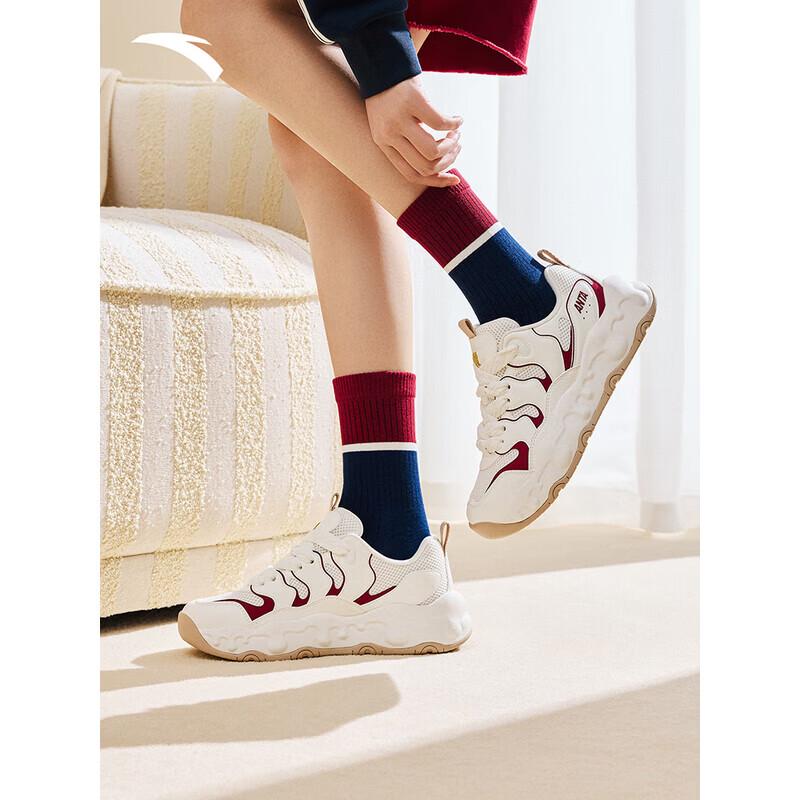 ANTA Candy Women s Thick-Soled Casual Sneakers US 5.5