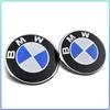 1Pcs Car Emblem Badge Front Rear Trunk Logo Steering Wheel Wheel Hub Cap Sticker For BMW X1 X2 X3 X4 X5 1 2 3 4 5 6 Series F10 F30