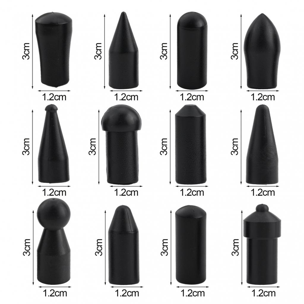 12pcs Dent Repair Heads Auto Parts Car Accessories