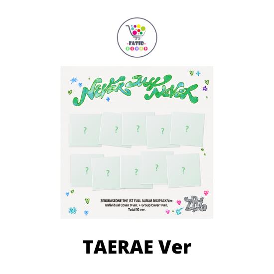 DIGIPACK Ver ZEROBASEONE THE 1st Full Album NEVER SAY NEVER