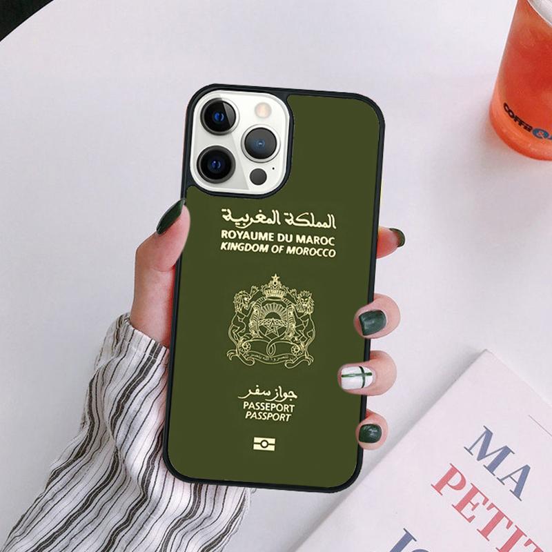 Morocco Flag Phone Case For iPhone 17 Air 14 13 12 16Pro Max 15  Plus Cover Shell Max coque