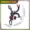 Fishing Rod Holder for Boat,Degree Adjustable Gift,Outdoor with Enlarge Clamp Pole