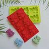 Multi Style Bear Silicone Baking Mold Animal Cake Candy Jelly Chocolate Making Set Bunny Soap Candle Mould Ice Tray Gifts