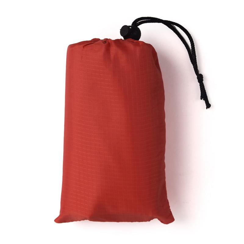 Telo da campeggio impermeabile per picnic, parasole, tenda multifunzionale, amaca, tenda da sole, accessori per escursioni, colore unito