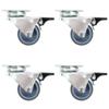 Day and Night - Day and Night Double Swivel Casters 16 Pack 50mm