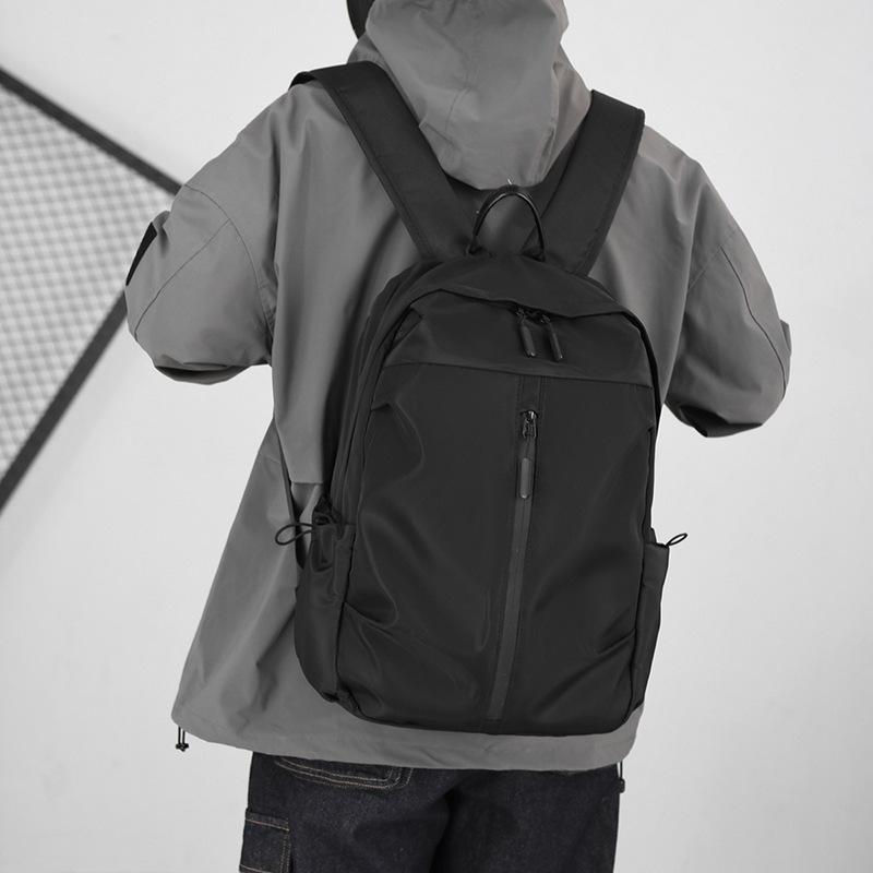 New Large Capacity Men's Backpack Simple Business Outdoor Travel Camping Hiking Backpack Lightweight Student School Backpack
