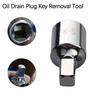 1pcs 8/10mm Square Oil Sump Drain Plug Key Tool Remover for Renault Peugeot