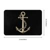 Custom Anchor Doormat Anti-Slip Entrance Kitchen Bathroom Door Floor Mat Nautical Sailor Garden Rug Carpet Footpad