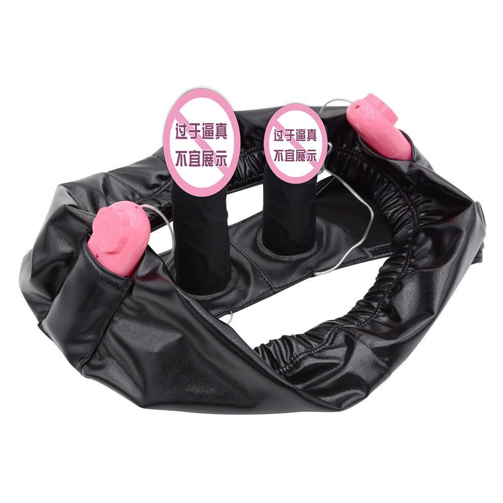 Sexy Wearable Fake Penis Underwear Women's Wearable Dildo Vibration Vibrator Female Masturbation Anus Toy