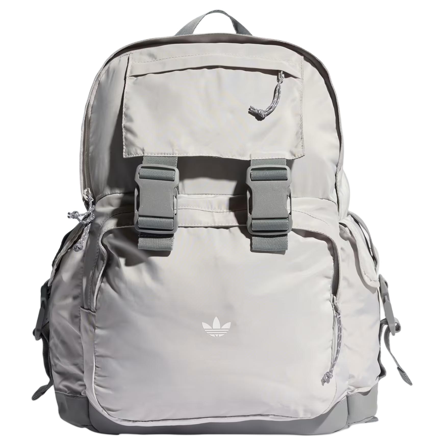 

Adidas Originals Rucksack 22.67L Lightweight Large Capacity Polyester Backpack Unisex Backpacks Gray KE2719 Gray