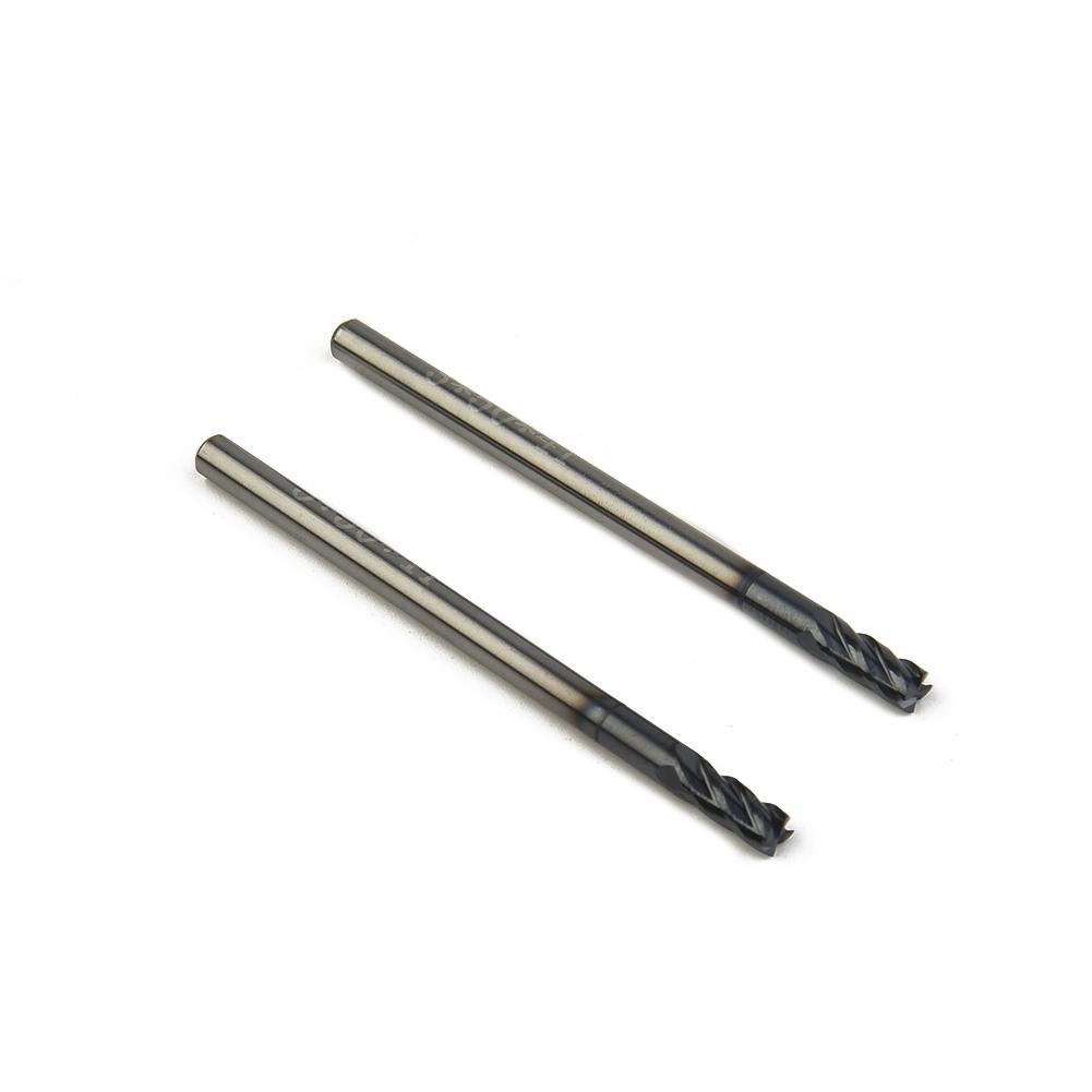 Extension Milling Cutter HRC45 4 Flutes End Mill 3mm Shank Replacement