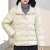 Short down jacket women's 2024 new winter women's clothing loose large size high-end duck down women