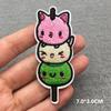 Text Stickers For Clothes Applications Sewing Patch Anime Clothes Patches Embroidery Patch Cartoon Ironing Applications